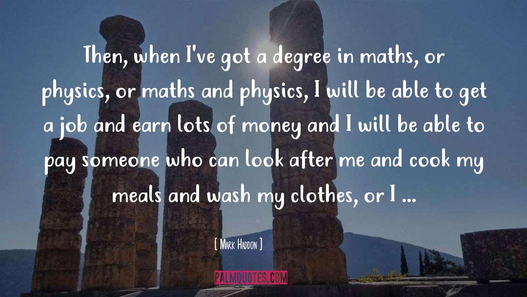 Maths quotes by Mark Haddon