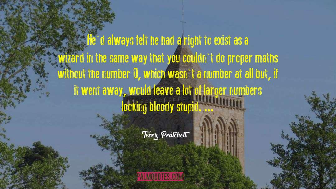 Maths quotes by Terry Pratchett