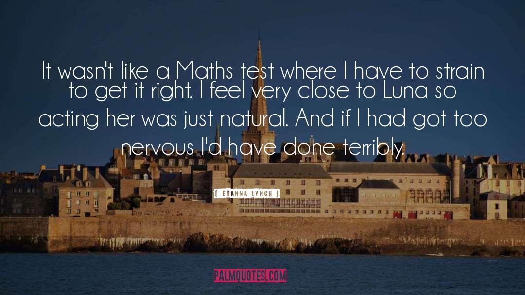 Maths quotes by Evanna Lynch