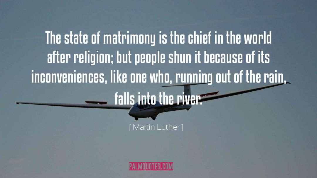 Matrimony quotes by Martin Luther