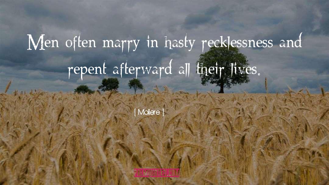 Matrimony quotes by Moliere