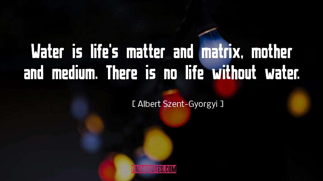 Matrix quotes by Albert Szent-Gyorgyi