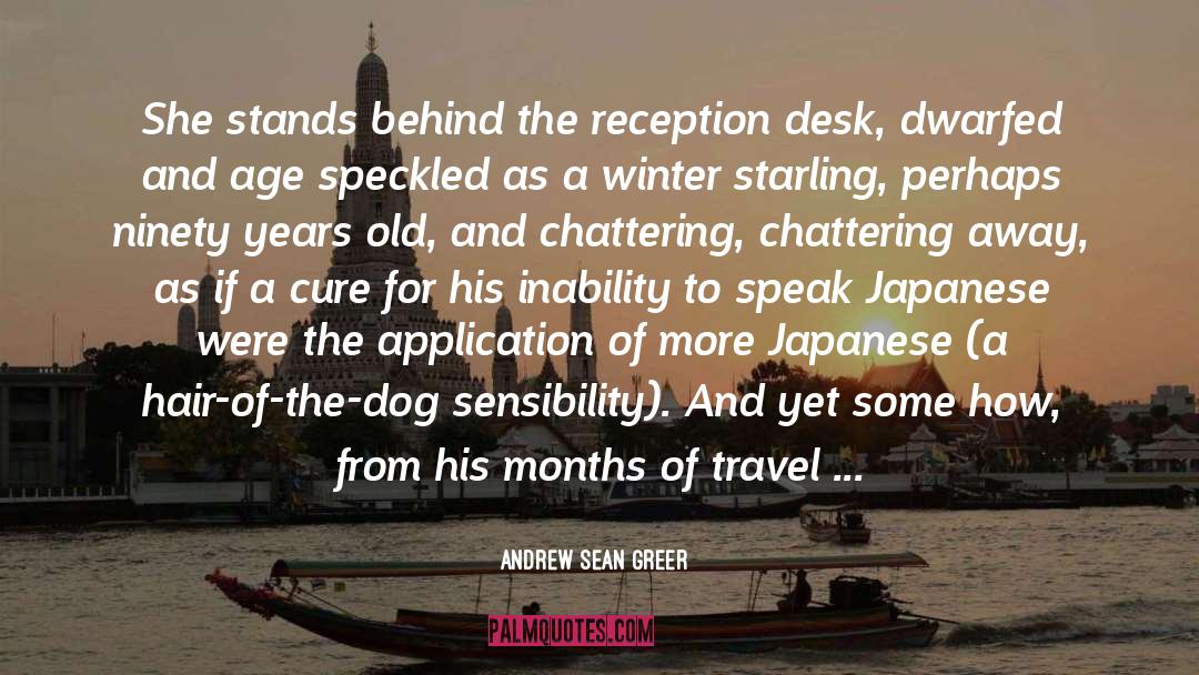 Matsuyama Japanese quotes by Andrew Sean Greer