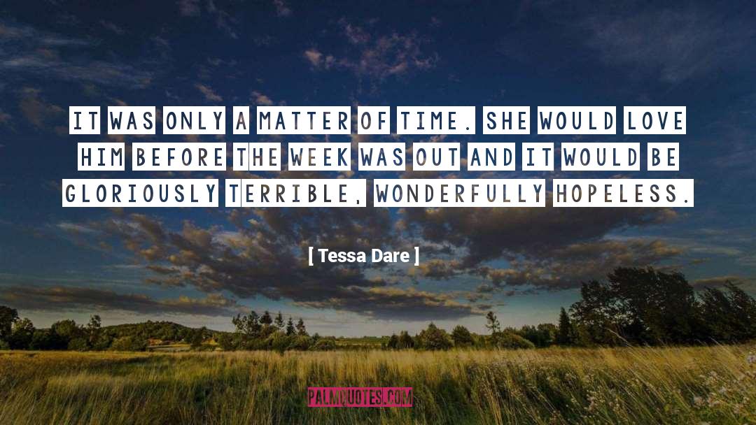 Matter Of Time quotes by Tessa Dare