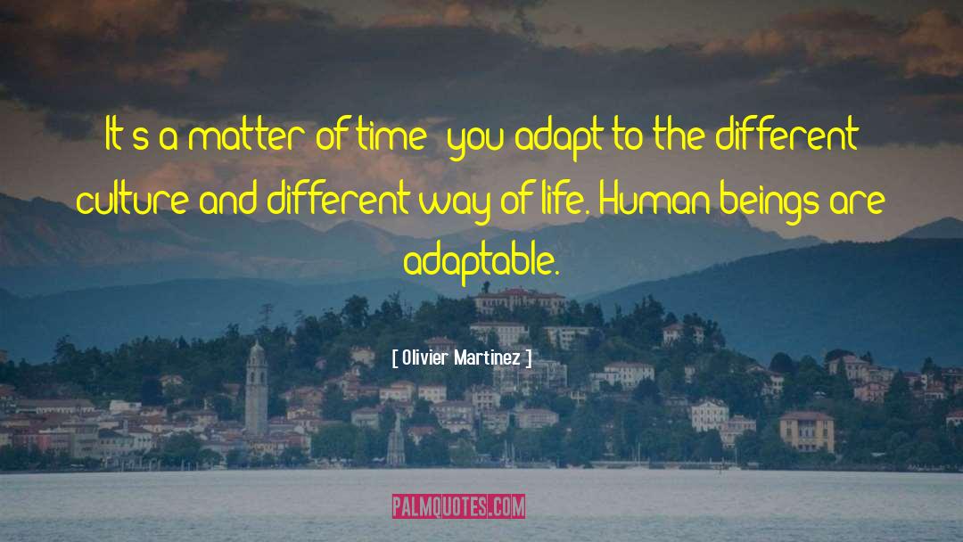 Matter Of Time quotes by Olivier Martinez