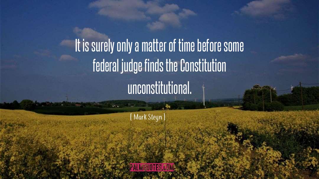 Matter Of Time quotes by Mark Steyn