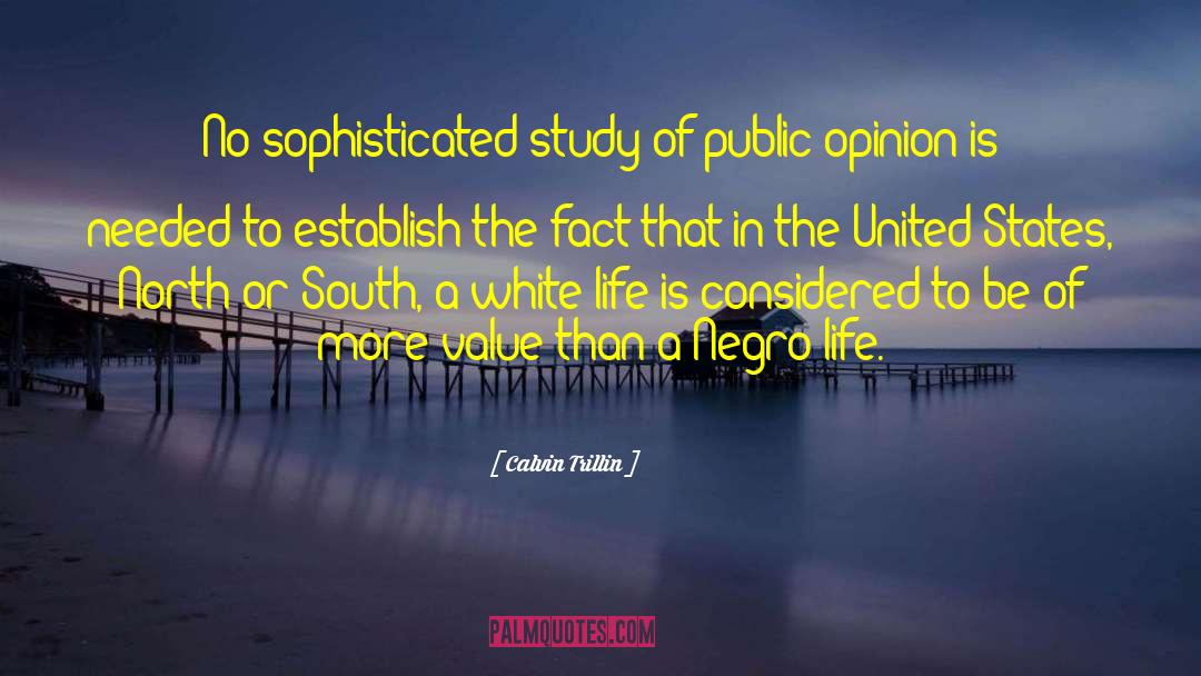 Matters Of Life quotes by Calvin Trillin