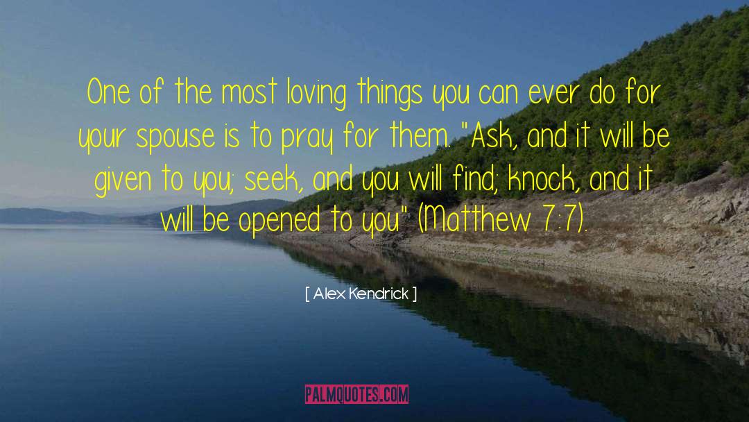 Matthew 7 1 quotes by Alex Kendrick