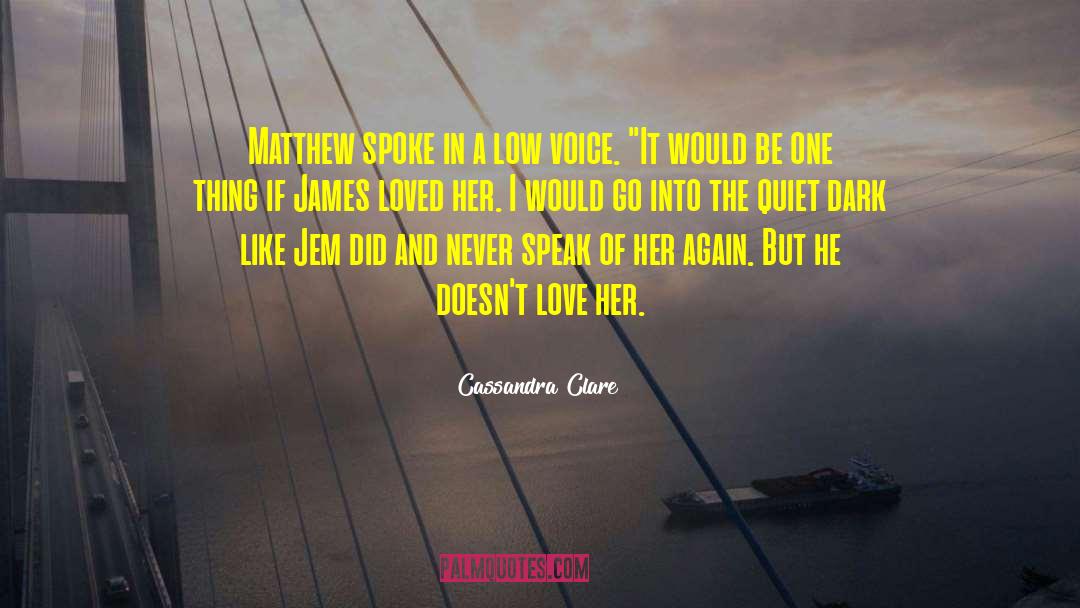 Matthew Fairchild quotes by Cassandra Clare
