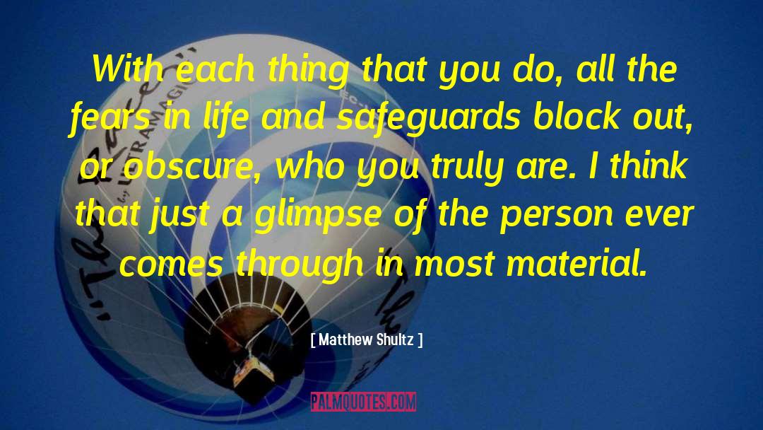 Matthew Lansdowne quotes by Matthew Shultz