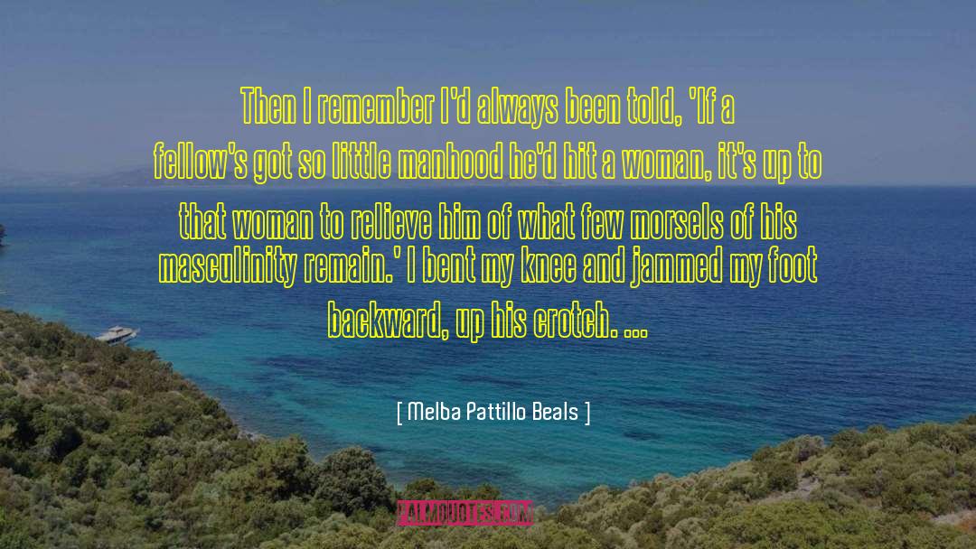 Mature Feminism quotes by Melba Pattillo Beals