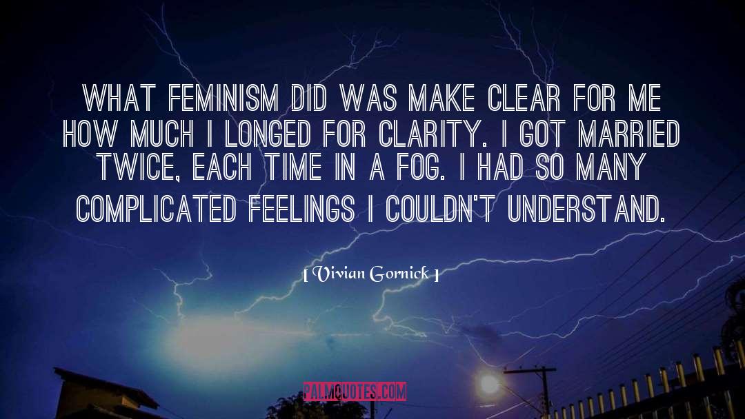 Mature Feminism quotes by Vivian Gornick