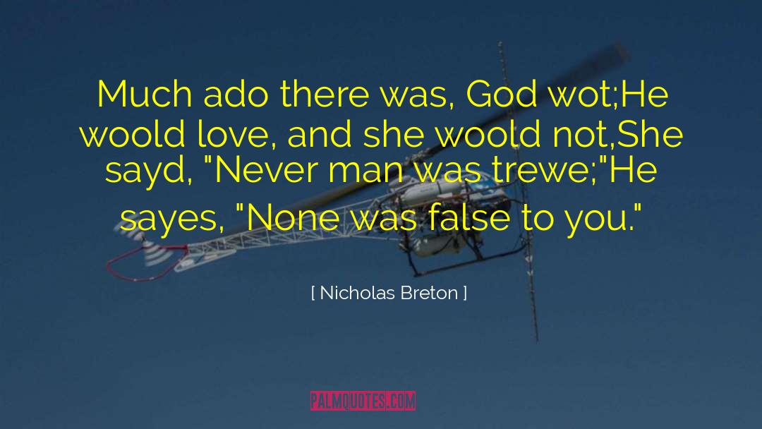 Mature Love quotes by Nicholas Breton