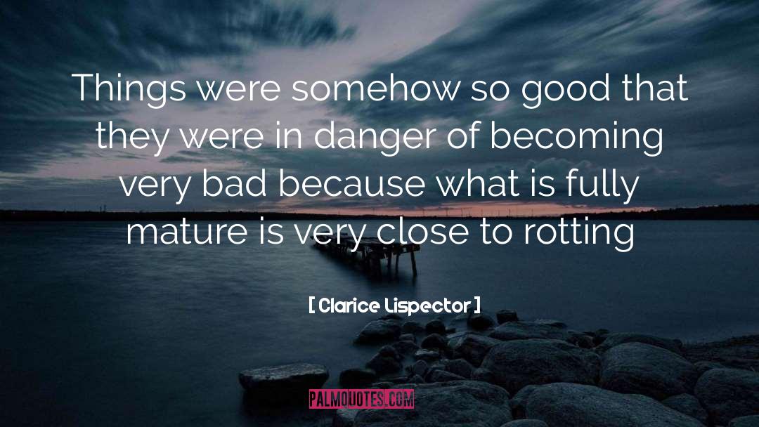 Mature Masculine quotes by Clarice Lispector