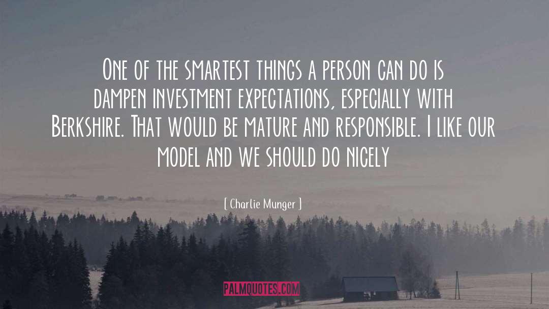 Mature Protagonist quotes by Charlie Munger