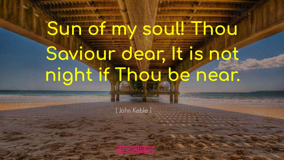 Mature Soul quotes by John Keble