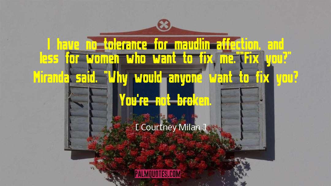 Maudlin quotes by Courtney Milan