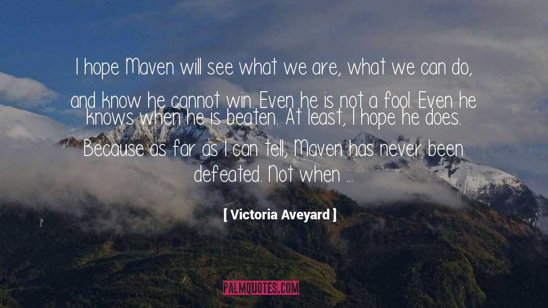 Maven quotes by Victoria Aveyard