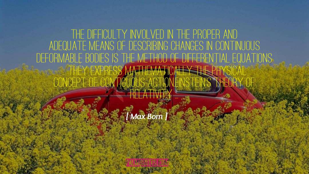 Max Born quotes by Max Born