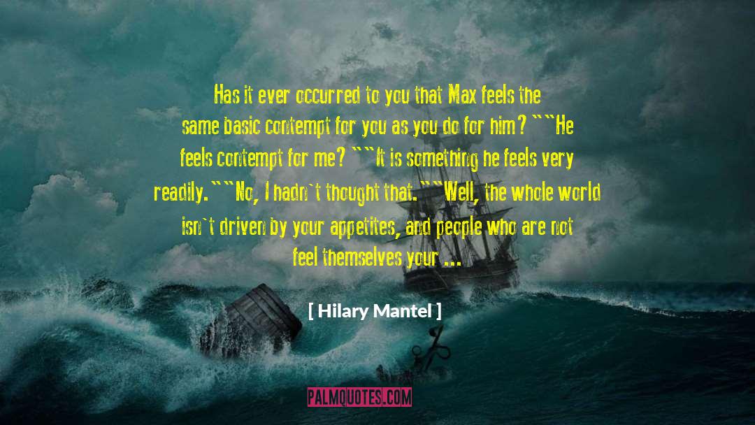 Max Hamby quotes by Hilary Mantel