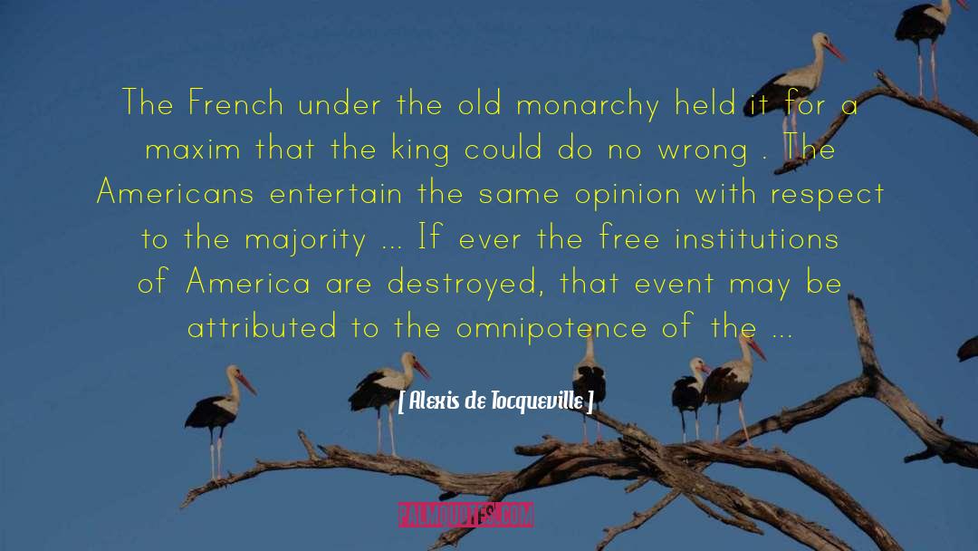 Maxim De Winter quotes by Alexis De Tocqueville