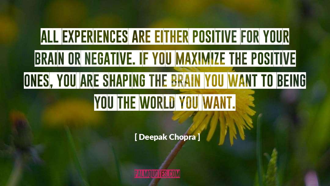 Maximize quotes by Deepak Chopra