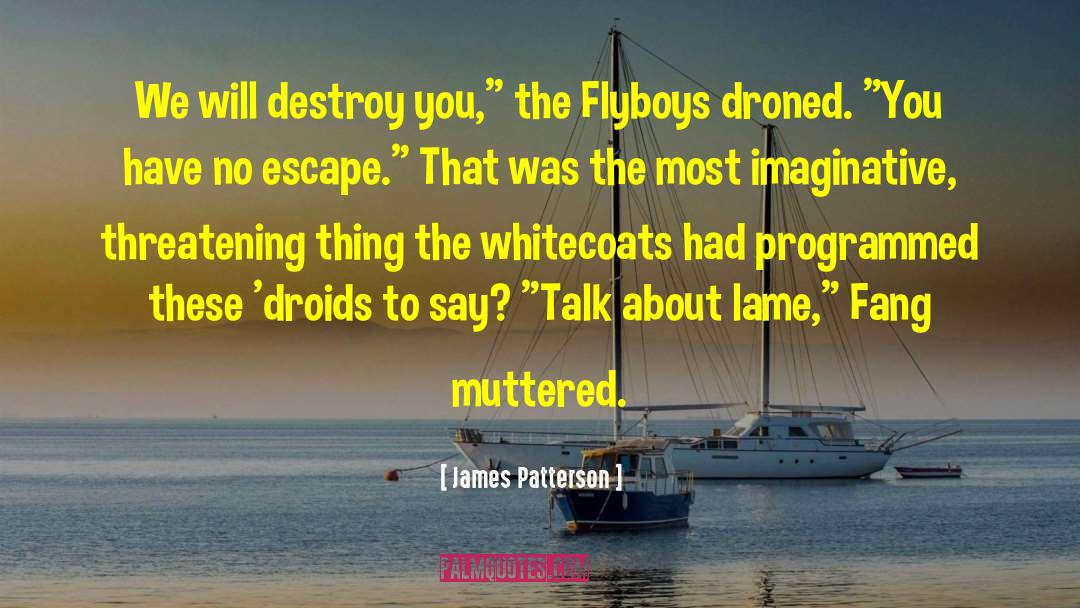 Maxride quotes by James Patterson