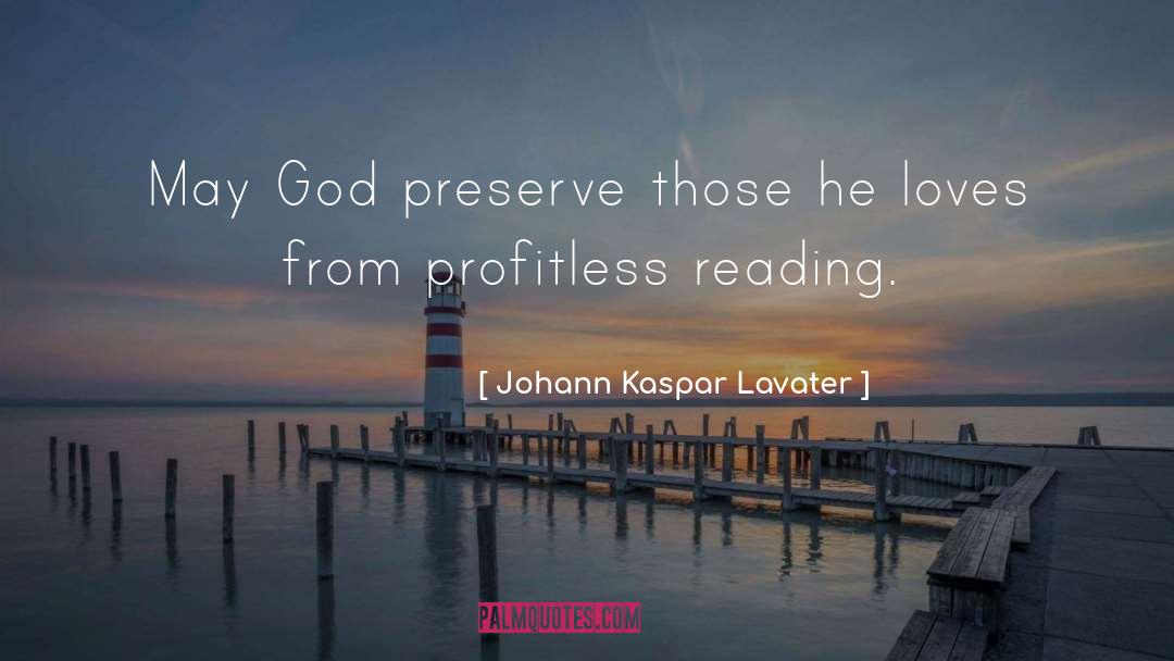 May God quotes by Johann Kaspar Lavater