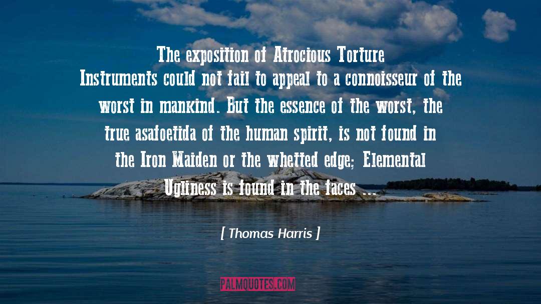 May Is Elemental Month quotes by Thomas Harris