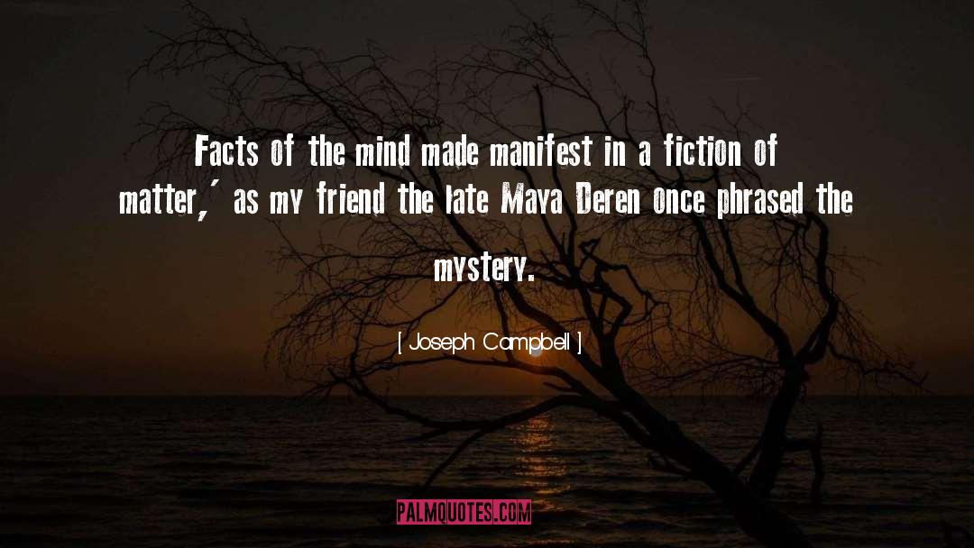 Maya quotes by Joseph Campbell