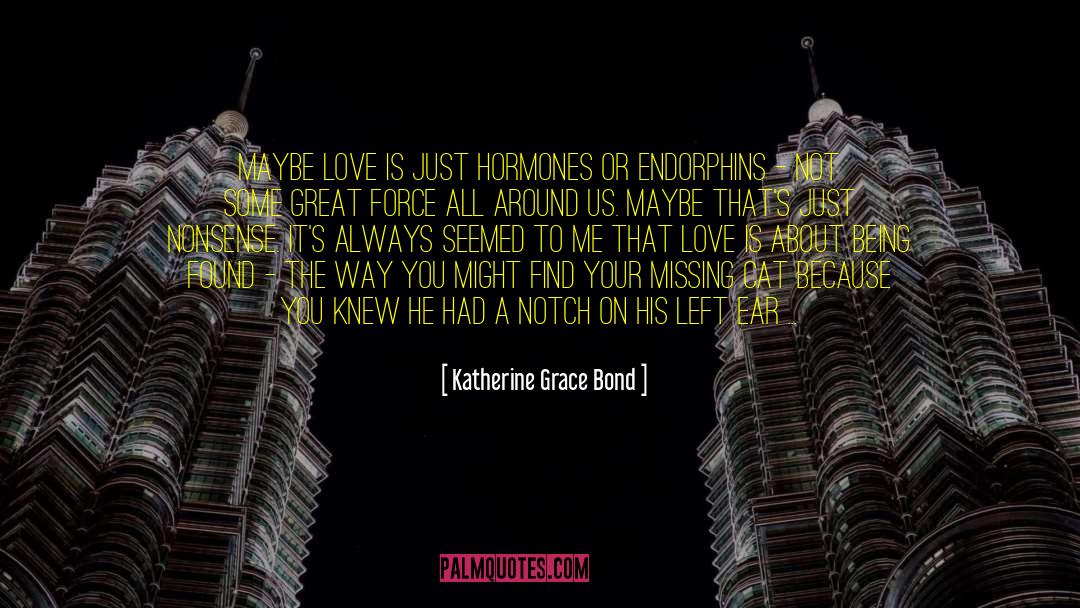 Maybe Love quotes by Katherine Grace Bond