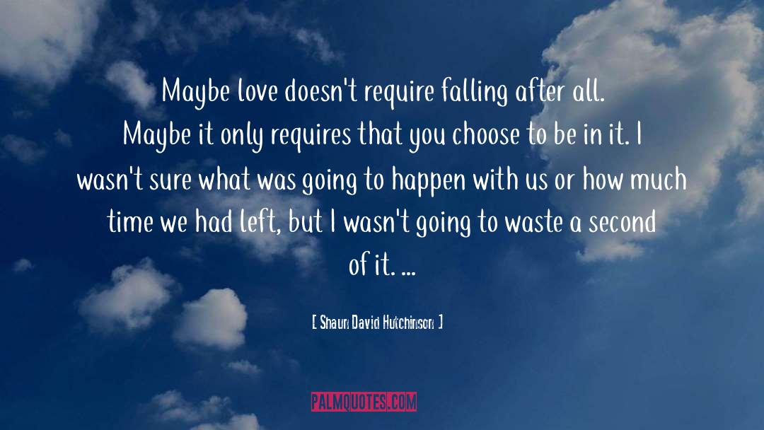 Maybe Love quotes by Shaun David Hutchinson