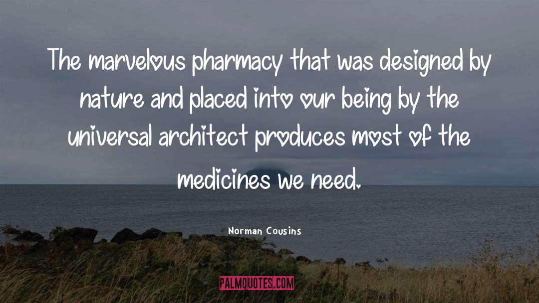 Mayeaux Pharmacy quotes by Norman Cousins