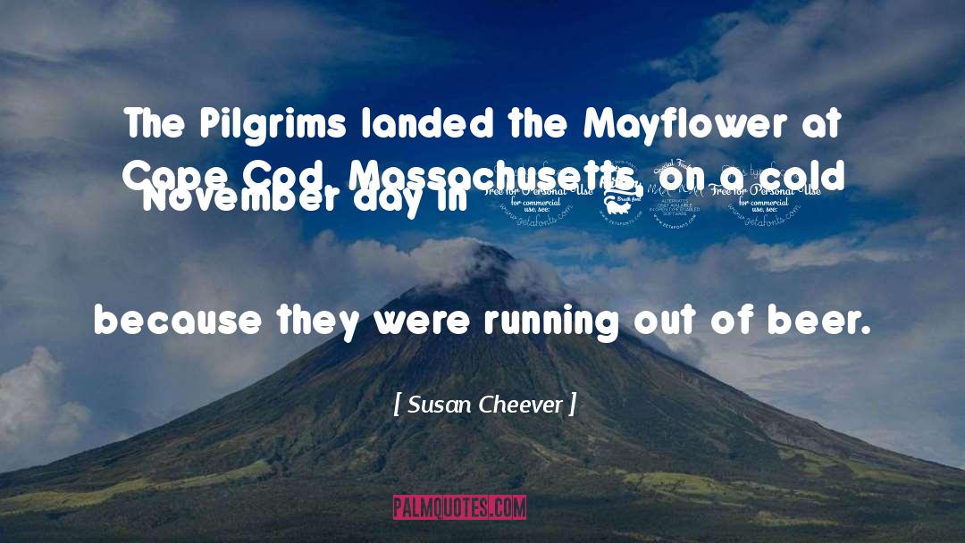 Mayflower quotes by Susan Cheever