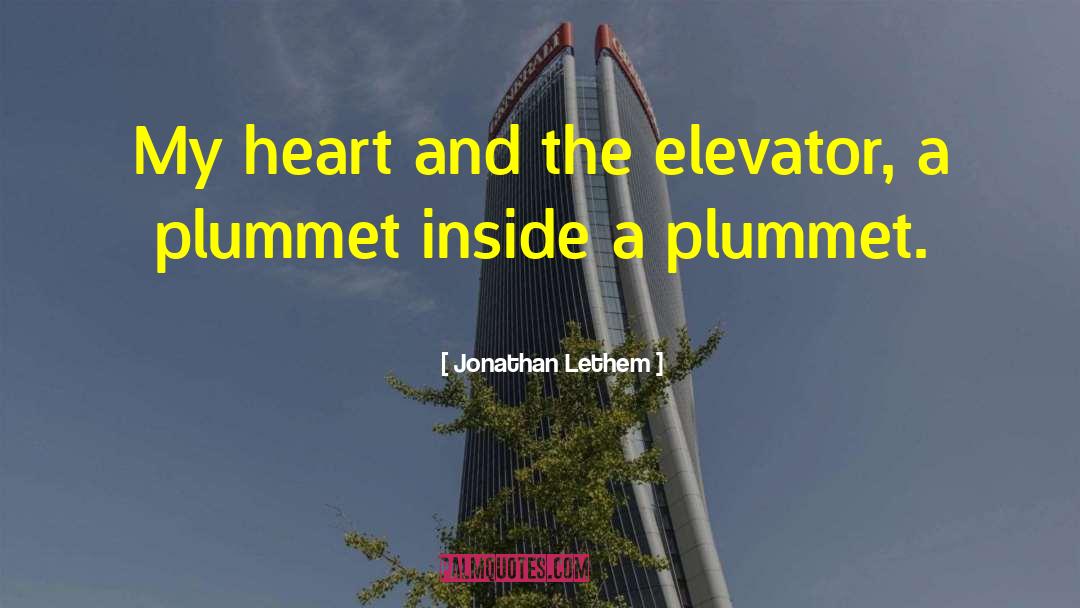 Mayford Elevator quotes by Jonathan Lethem