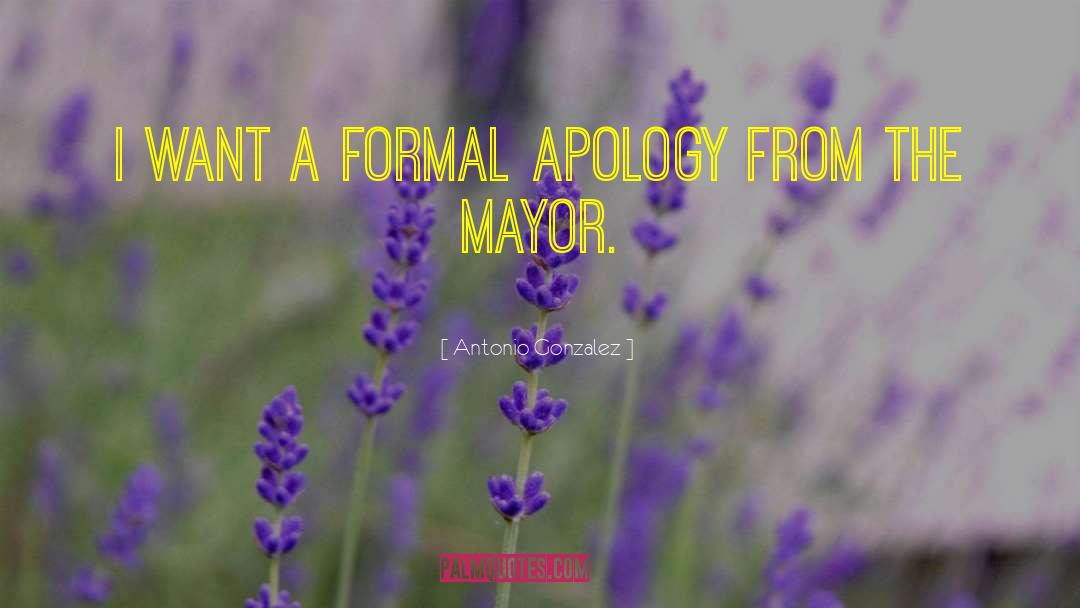 Mayor Fife quotes by Antonio Gonzalez