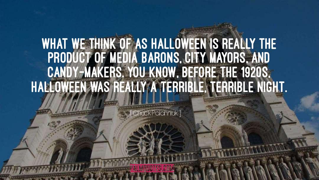 Mayors quotes by Chuck Palahniuk