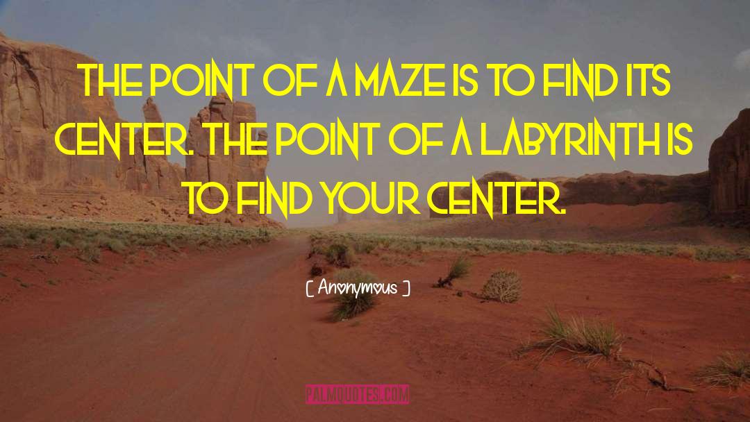 Maze quotes by Anonymous