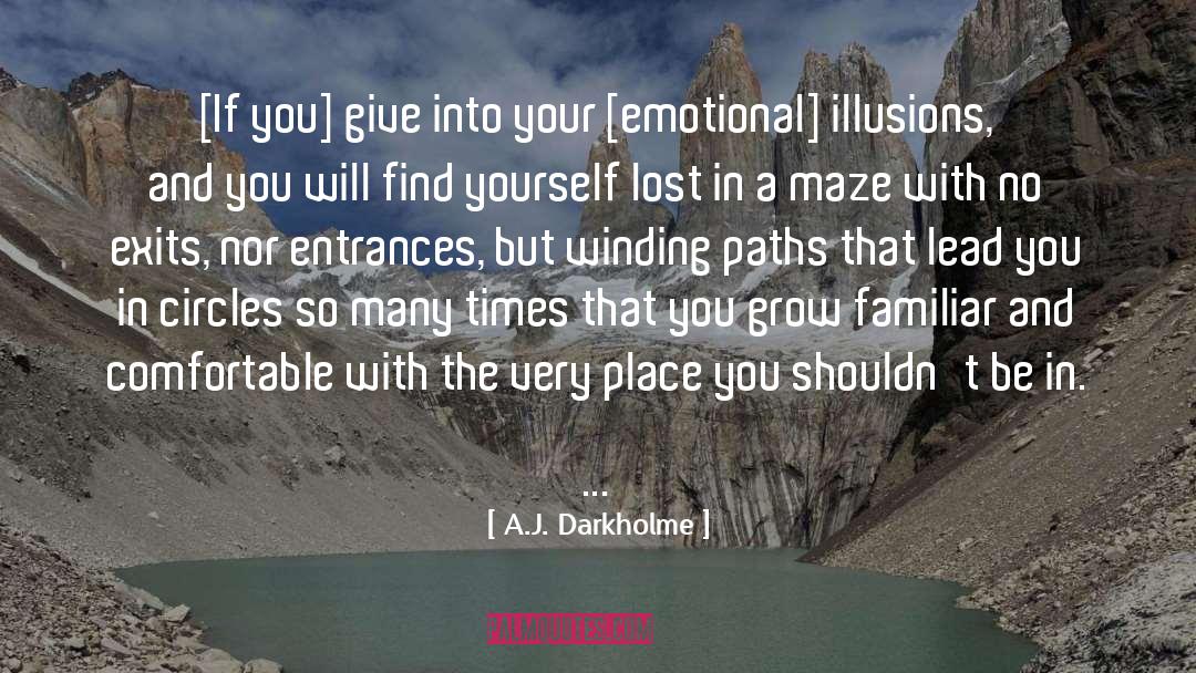 Maze quotes by A.J. Darkholme