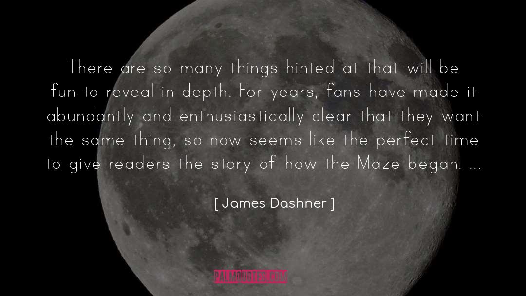 Mazes quotes by James Dashner