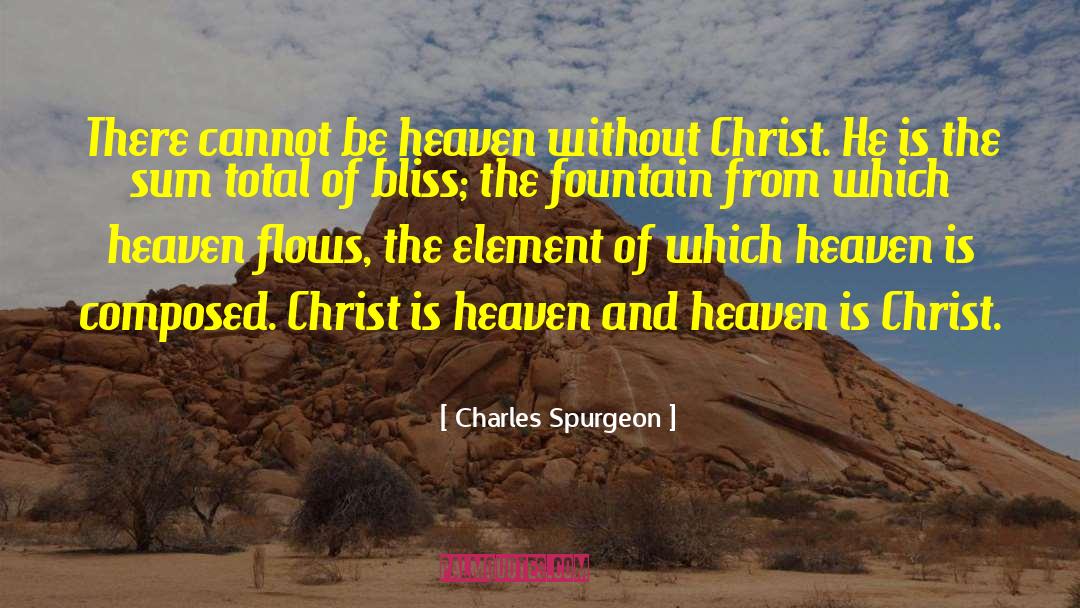 Mazzarelli Fountain quotes by Charles Spurgeon