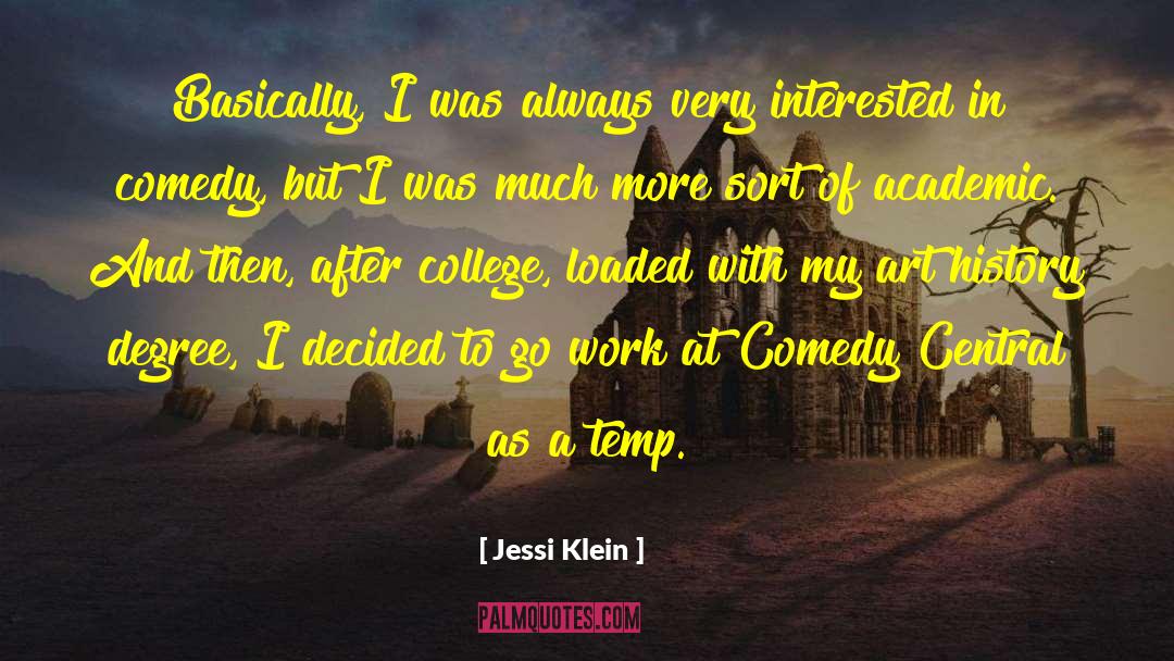 Mba Degree quotes by Jessi Klein