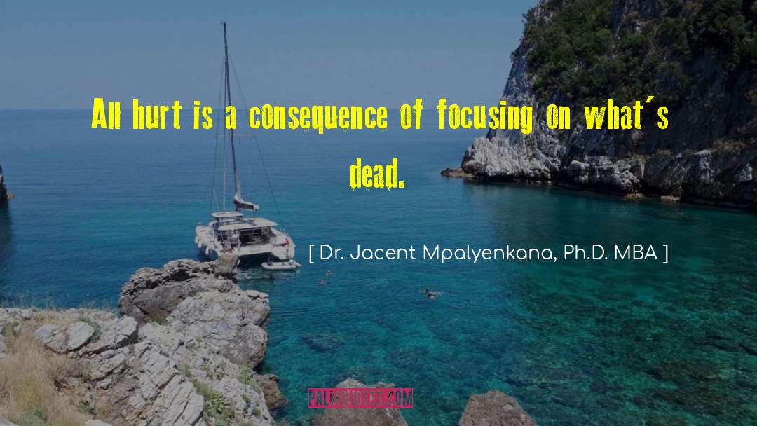 Mba quotes by Dr. Jacent Mpalyenkana, Ph.D. MBA