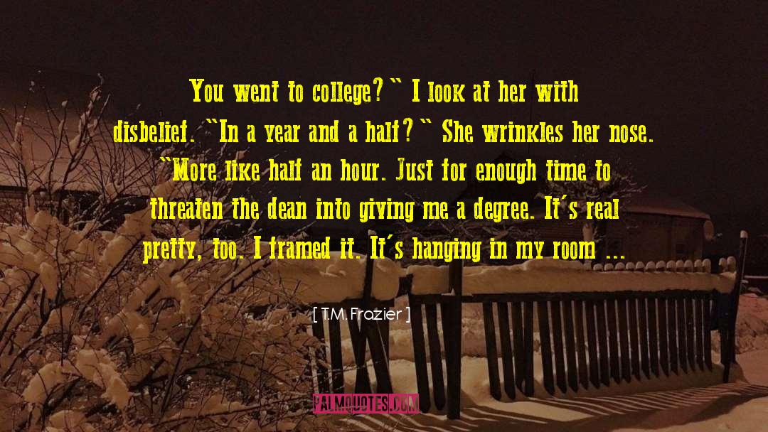 Mc Guime quotes by T.M. Frazier