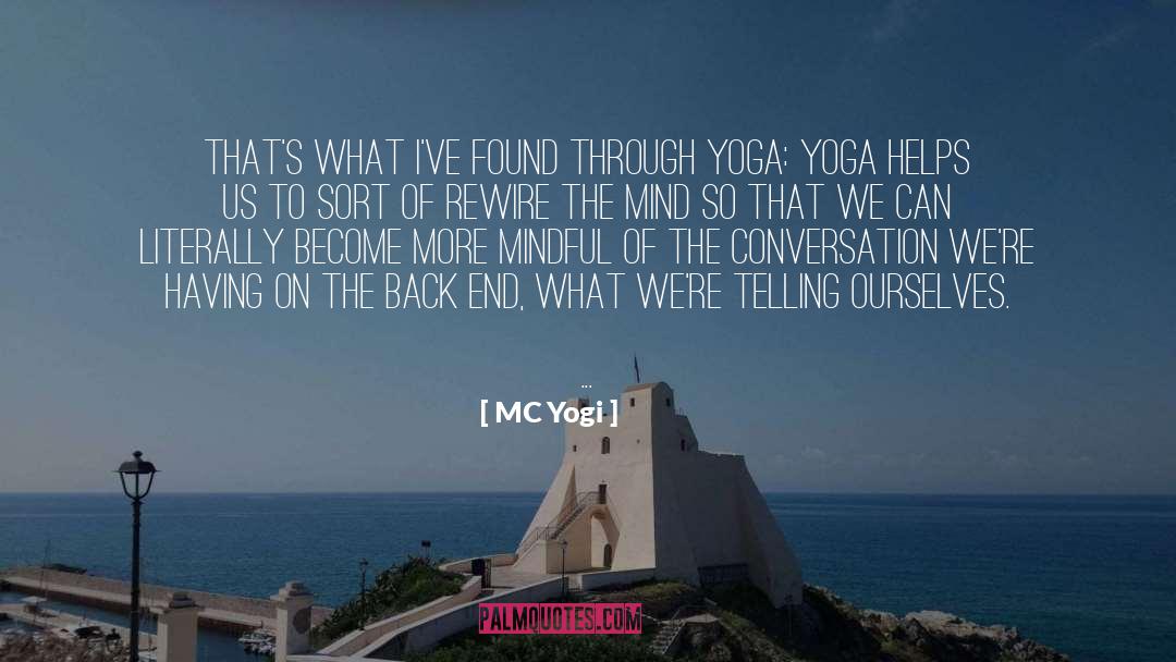 Mc quotes by MC Yogi