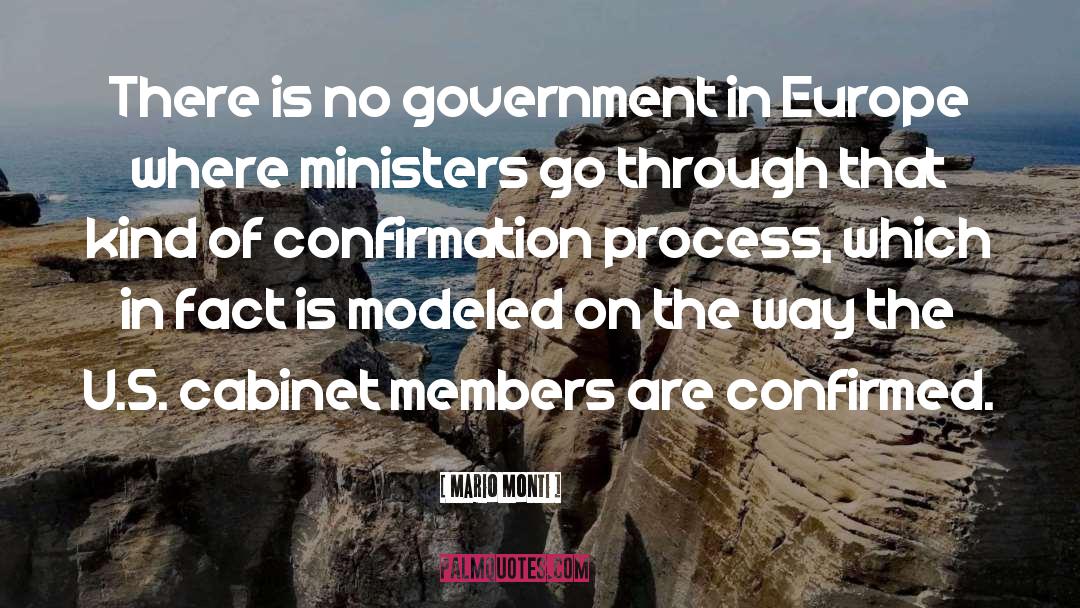 Mcaleenan Confirmation quotes by Mario Monti