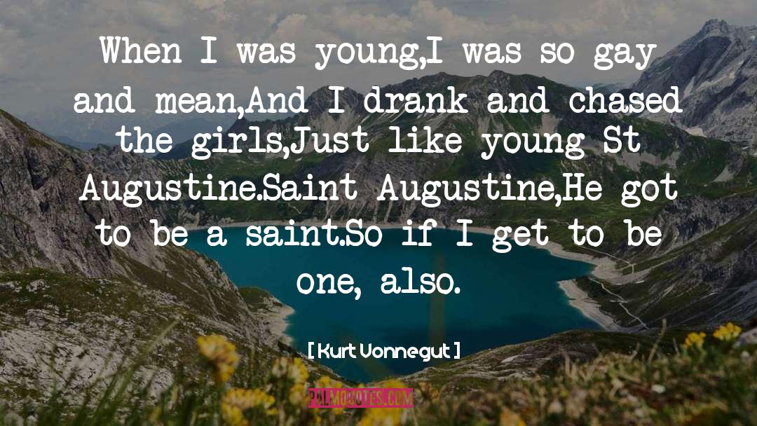 Mcangus And Girls quotes by Kurt Vonnegut