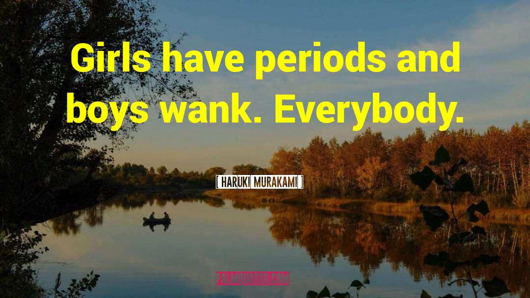 Mcangus And Girls quotes by Haruki Murakami