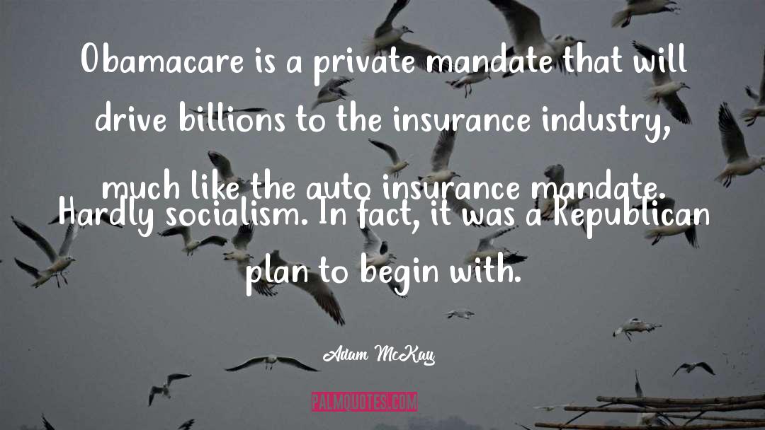Mcbane Insurance quotes by Adam McKay