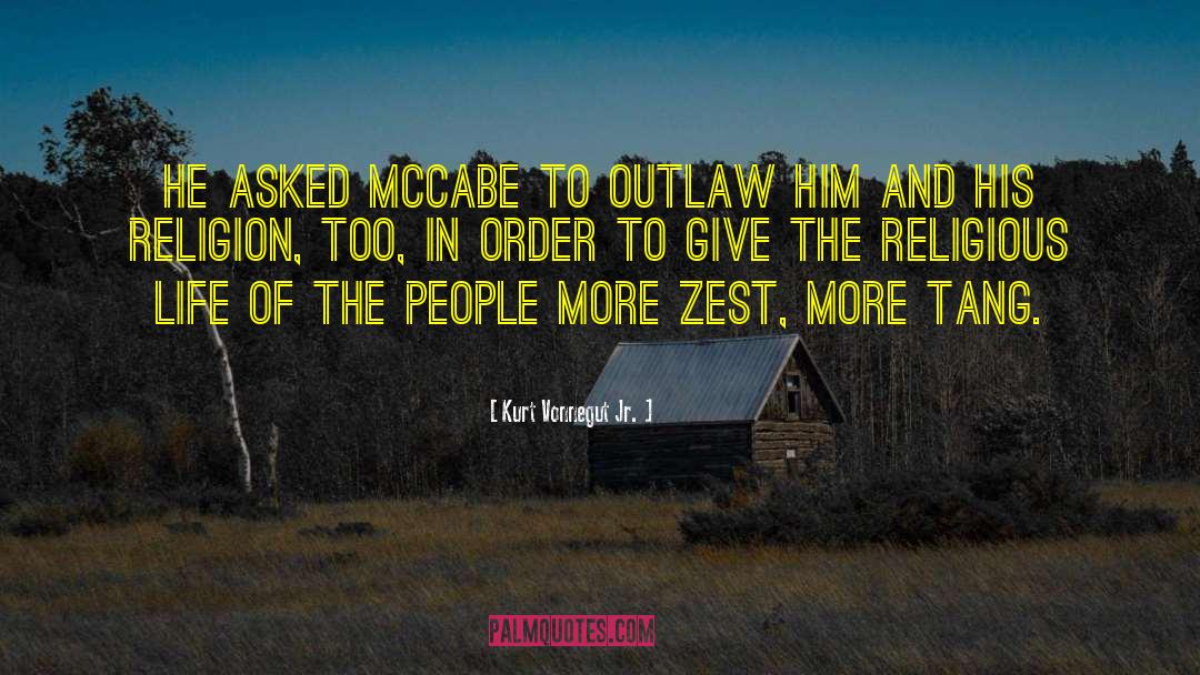 Mccabe quotes by Kurt Vonnegut Jr.